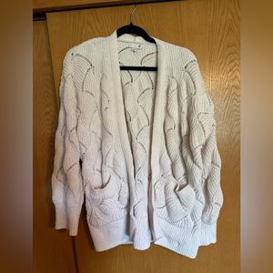 Cream Knitted Cardigan